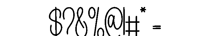 Parthnership Font OTHER CHARS