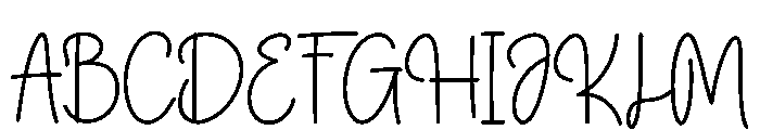 Parthnership Font UPPERCASE