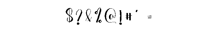 Party Animal Font OTHER CHARS