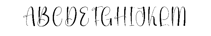 Party Animal Font UPPERCASE