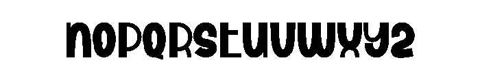 Party Anthem Font UPPERCASE