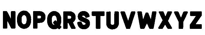Party Bold Regular Font UPPERCASE