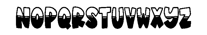 Party Bounce Font UPPERCASE
