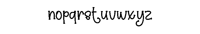 Party Careful1 Font LOWERCASE