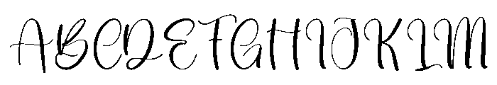 Party Garden Font UPPERCASE