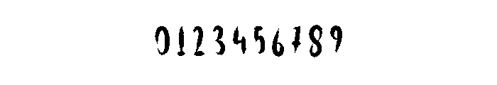 Party Ghost Font OTHER CHARS