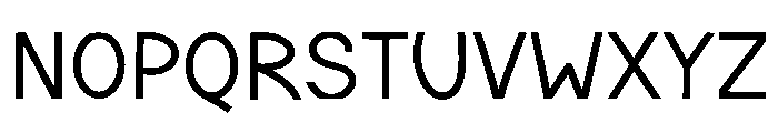 Party Home Font LOWERCASE