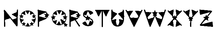 Party Joy Regular Font UPPERCASE