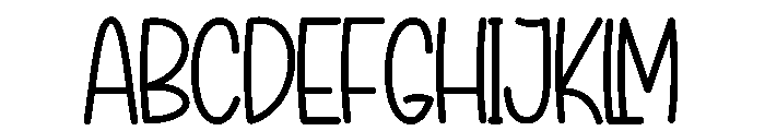 Party Lemonade Font UPPERCASE