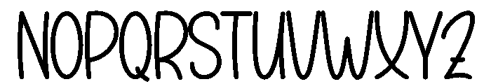 Party Lemonade Font UPPERCASE