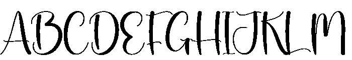 Party Nightmare Font UPPERCASE
