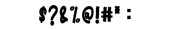 Party School Font OTHER CHARS