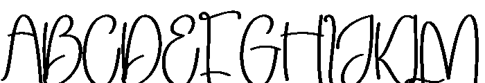 Party Sketchy Font UPPERCASE