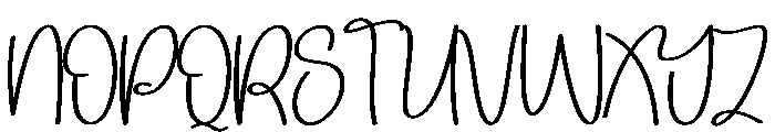 Party Sketchy Font UPPERCASE