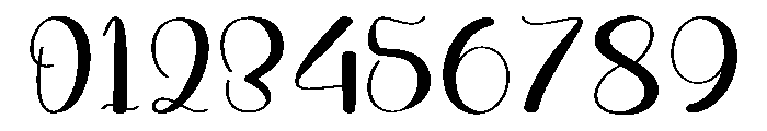 Party Wednesday Font OTHER CHARS