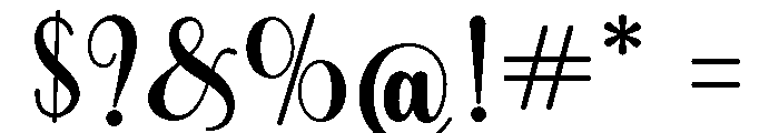 PartySpooky Font OTHER CHARS