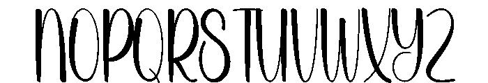 Partydate Font UPPERCASE