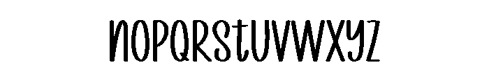 Partying Font LOWERCASE
