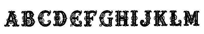 Passionflower Regular Font UPPERCASE