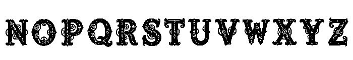 Passionflower Regular Font UPPERCASE
