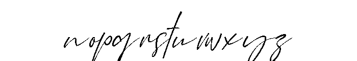 Pastedy Alt Font LOWERCASE