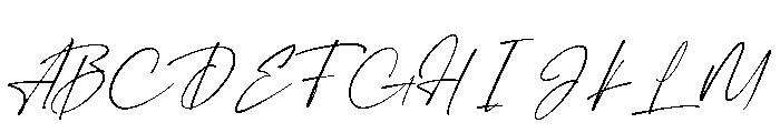 Pastedy Font UPPERCASE