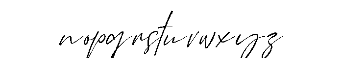 Pastedy Font LOWERCASE