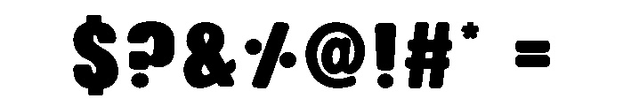 Pastel 5 Font OTHER CHARS