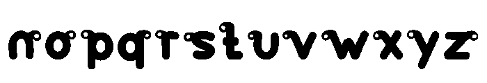 Pastel Garden Regular Font LOWERCASE