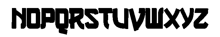 Pastel Nokizaru CF Font LOWERCASE