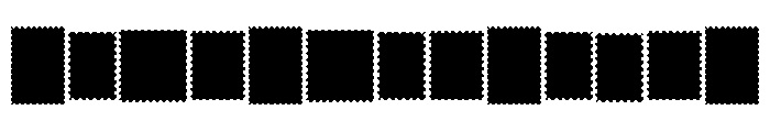 Pastel Postage CF Font LOWERCASE