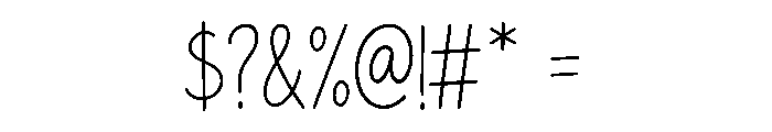 Pastel Whisper Font OTHER CHARS