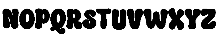 Pastel star Font LOWERCASE