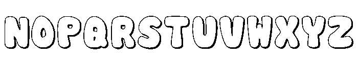 Pastela Sweety Regular Font UPPERCASE