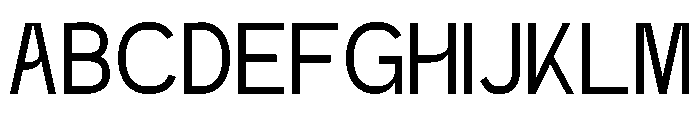 Pasteur Regular Font UPPERCASE