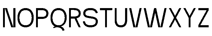 Pasteur Regular Font UPPERCASE