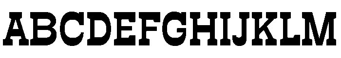 Patan Regular Font UPPERCASE