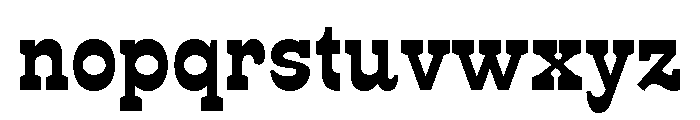 Patan Regular Font LOWERCASE