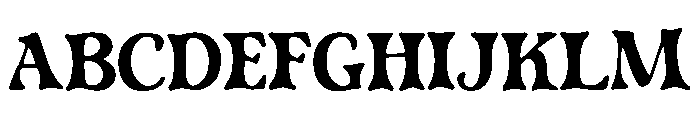 Pataxte Font UPPERCASE