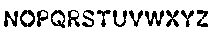 Patel Regular Font UPPERCASE
