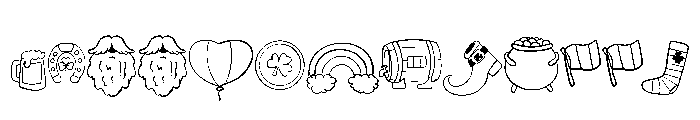 Patrick Baty Font LOWERCASE
