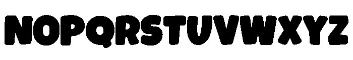Patrick Bubble Regular Font LOWERCASE