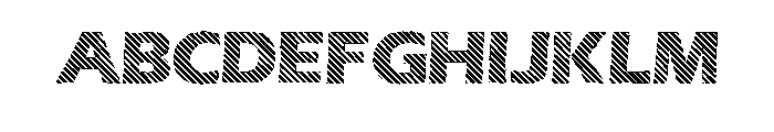 Patrick’s green Font UPPERCASE