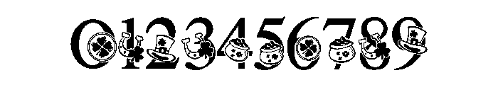 Patricks lucky Font OTHER CHARS