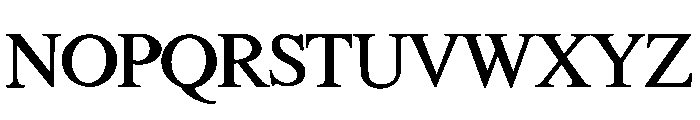 Patricks lucky Font LOWERCASE
