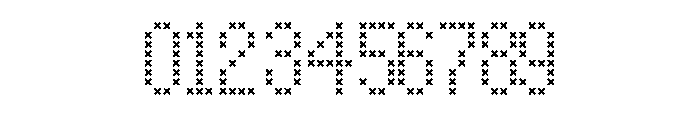 Patriotic Cross Stit Font OTHER CHARS