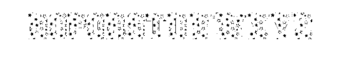 Patriotic Set 3 Font LOWERCASE