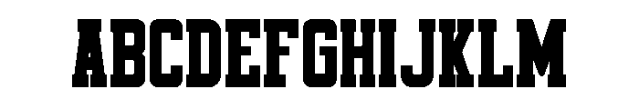 Patriotic Set3 Checkered FONT