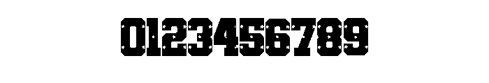 Patriotic line Set 3 Font OTHER CHARS