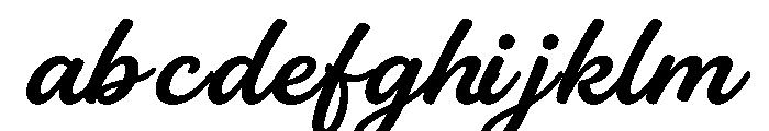 Pattas Signature Italic FONT